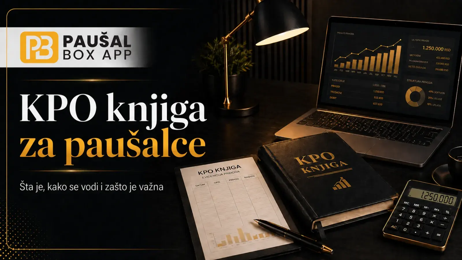 Šta je KPO knjiga i kako Paušal Box može da pomogne?